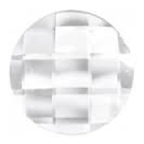 2035 - 20mm - Crystal CAL V SI (001 CAVSI) - Chessboard No Hot Fix Flat Back Crystal
