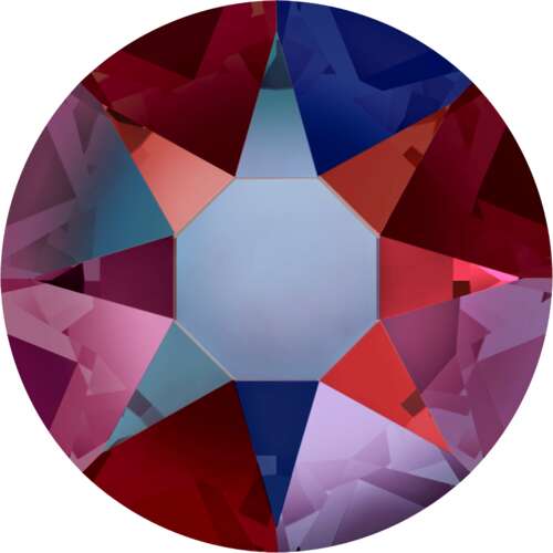 2078 - SS16 (3.80 - 4.00mm) - Siam Shimmer A HF (208 SHIM) - Xirius Rose Hot Fix Flat Back Crystal