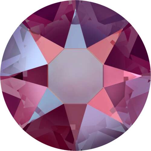 2078 - SS16 (3.80 - 4.00mm) - Light Siam Shimmer A HF (227 SHIM) - Xirius Rose Hot Fix Flat Back Crystal