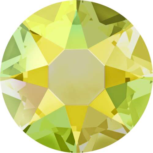 2078 - SS16 (3.80 - 4.00mm) - Citrine Shimmer A HF (249 SHIM) - Xirius Rose Hot Fix Flat Back Crystal