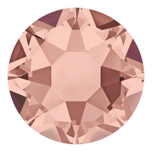 2078 - SS16 (3.80 - 4.00mm) - Blush Rose A HF (257) - Xirius Rose Hot Fix Flat Back Crystal