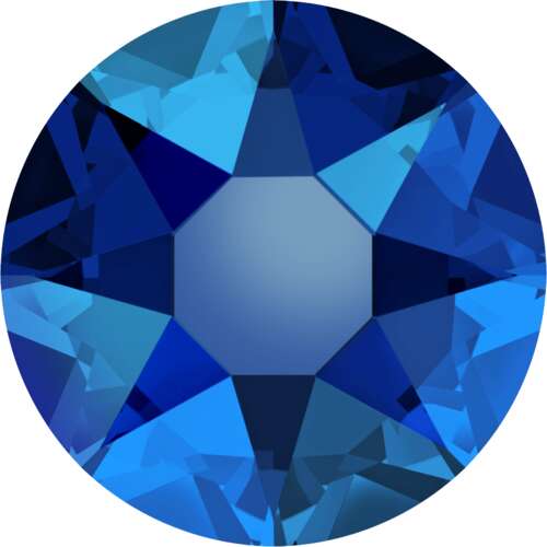 2078 - SS16 (3.80 - 4.00mm) - Cobalt Shimmer A HF (369 SHIM) - Xirius Rose Hot Fix Flat Back Crystal