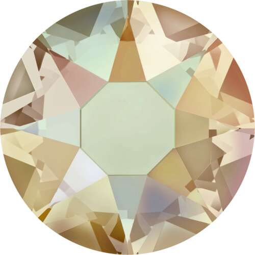 2078 - SS16 (3.80 - 4.00mm) - Silk Shimmer A HF (391 SHIM) - Xirius Rose Hot Fix Flat Back Crystal