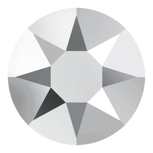 2078 - SS20 (4.60 - 4.80mm) - Crystal Light Chrome A HF (001 LTCH) - Xirius Rose Hot Fix Flat Back Crystal