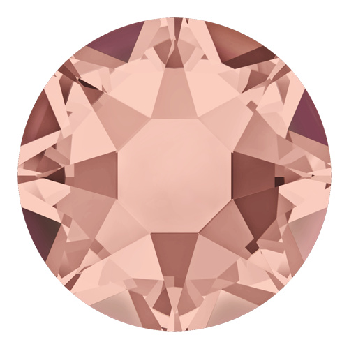 2078 - SS20 (4.60 - 4.80mm) - Blush Rose A HF (257) - Xirius Rose Hot Fix Flat Back Crystal