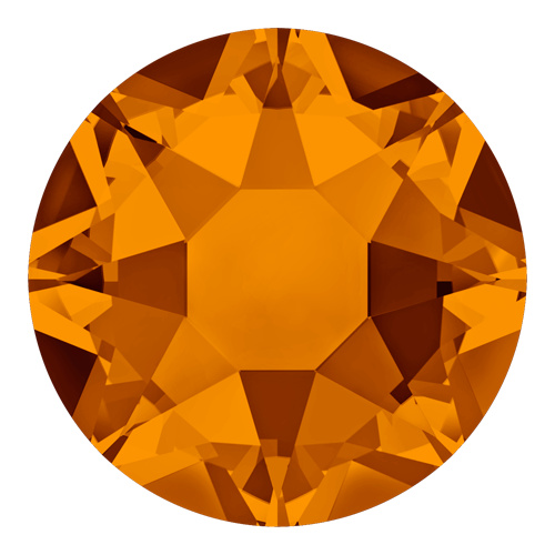 2078 - SS20 (4.60 - 4.80mm) - Tangerine A HF (259) - Xirius Rose Hot Fix Flat Back Crystal