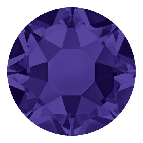 Pack of 144 - 2078 - SS20 (4.60 - 4.80mm) - Purple Velvet A HF (277) - Xirius Rose Hot Fix Flat Back Crystal 