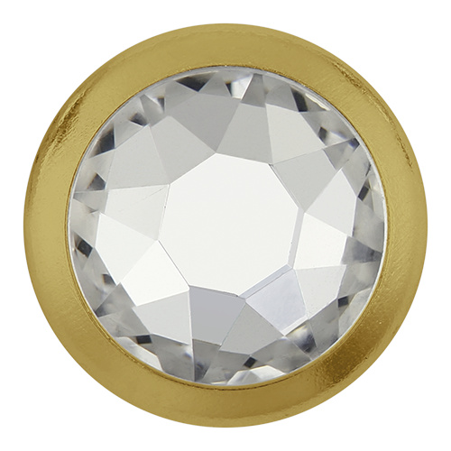 2078H - SS20 (4.60 - 4.80 mm) - Crystal A HF GR (001) - Framed Xirius Rose Hot Fix Flat Back Crystal