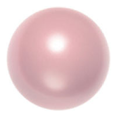 2080/4 - SS16 (3.80 Ð 4.00 mm) - Crystal Rosaline Pearl HF (001 294) - Pearl Cabochon Hot Fix Flat Back Crystal