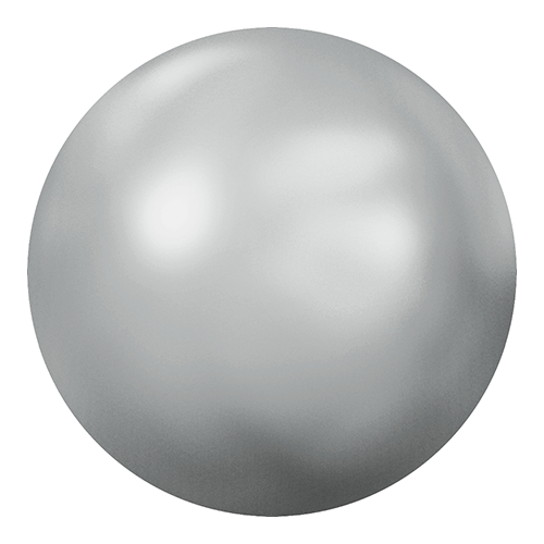 2080/4 - SS16 (3.80 Ð 4.00 mm) - Crystal Light Chrome HF (001 LTCH) - Pearl Cabochon Hot Fix Flat Back Crystal