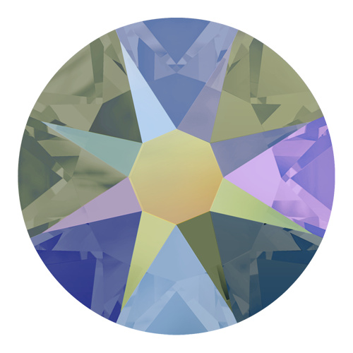 2088 - SS16 (3.80 - 4.00mm) - Crystal Paradise Shine F (001 PARSH) - Xirius Rose Non Hot Fix Flat Back Crystal