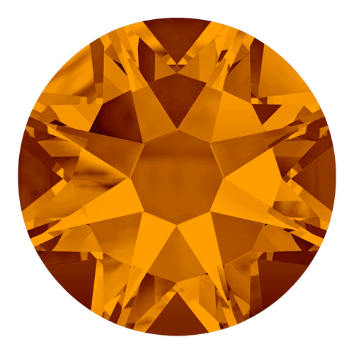 2088 - SS20 (4.60 - 4.80mm) - Tangerine F (259) - Xirius Rose Non Hot Fix Flat Back Crystal