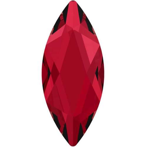 2201 - 14mm x 6mm - Scarlet M HF (276) - Marquise Hot Fix Flat Back