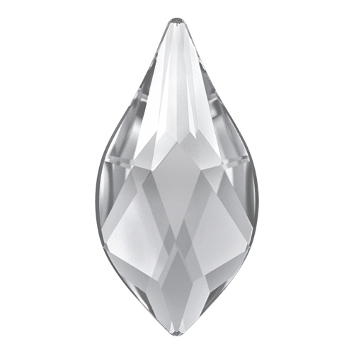 2205 - 7.5mm - Crystal F (001) - Flame No Hot Fix Flat Back Crystal