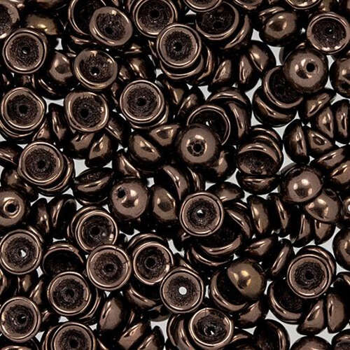 Dark Bronze Teacup 4 x 2mm - 14415