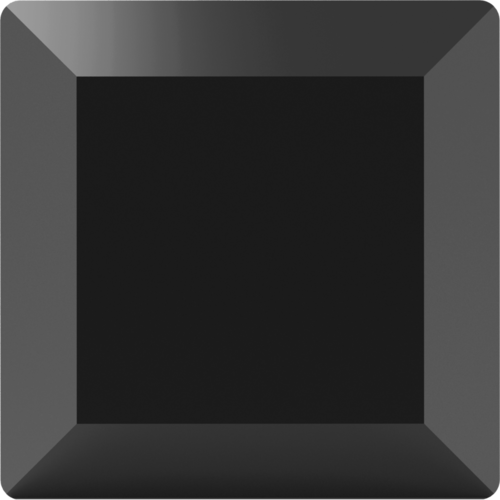 2402 - 4mm - Jet (280) - Base Hot Fix Flat Back Crystal