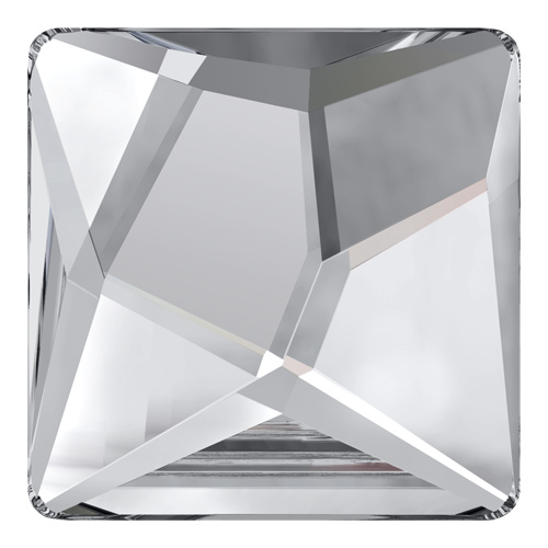 2420 - 10mm - Crystal F (001) - Asymmetric Square No Hot Fix Flat Back Crystal