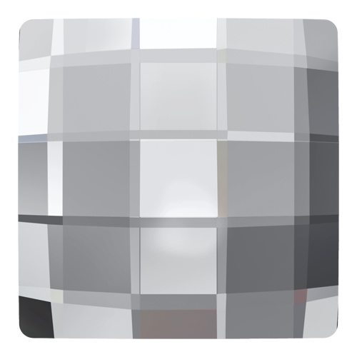 2493 - 8mm - Crystal M HF (001) - Chessboard Hot Fix Flat Back Crystal