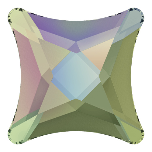 2494 - 6mm - Crystal Paradise Shine M HF (001 PARSH) - Starlet Hot Fix Flat Back Crystal