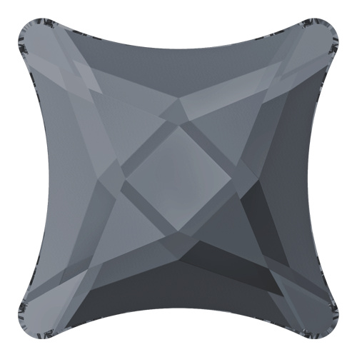 2494 - 6mm - Crystal Silver Night M HF (001 SINI) - Starlet Hot Fix Flat Back Crystal