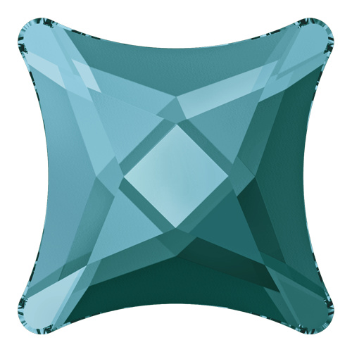2494 - 8mm - Light Turquoise M HF (263) - Starlet Hot Fix Flat Back Crystal