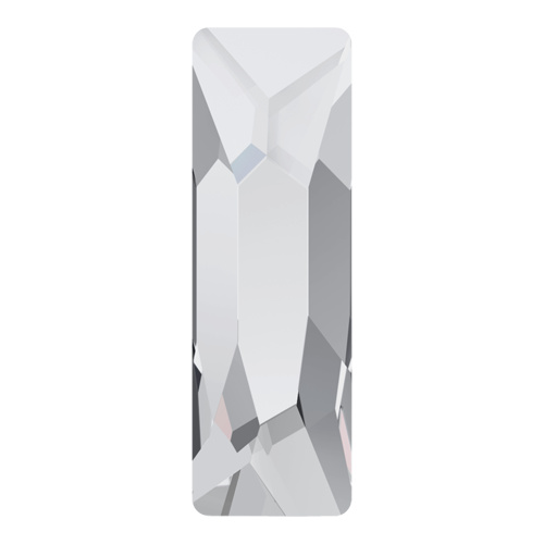 2555 - 8mm x 2.6mm - Crystal M HF (001) - Cosmic Baguette Hot Fix Flat Back Crystal
