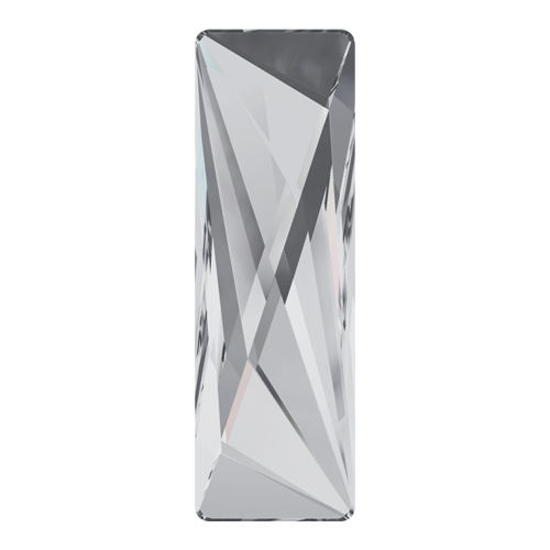 2570 - 50mm x 16mm - Crystal F (001) - Vigour No Hot Fix Flat Back Crystal