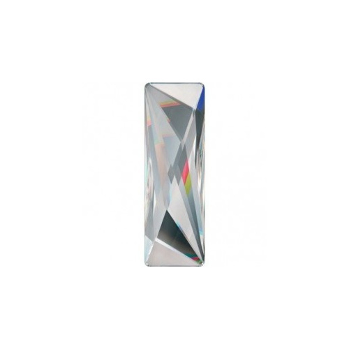 2570 - 50mm x 16mm - Crystal CAL SI (001 CASI) - Vigour No Hot Fix Flat Back Crystal