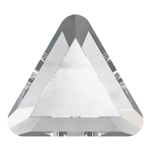 2711 - 6mm - Crystal M HF (001) - Triangle Hot Fix Flat Back Crystal