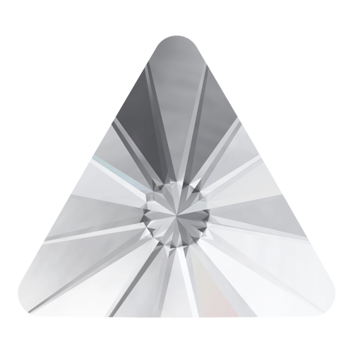 2716 - 5mm - Crystal M HF (001) - Rivoli Triangle Hot Fix Flat Back Crystal