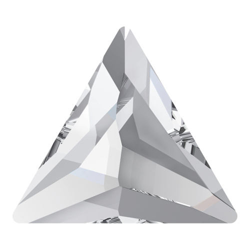 2720 - 9mm - Crystal F (001) - Cosmic Triangle No Hot Fix Flat Back Crystal