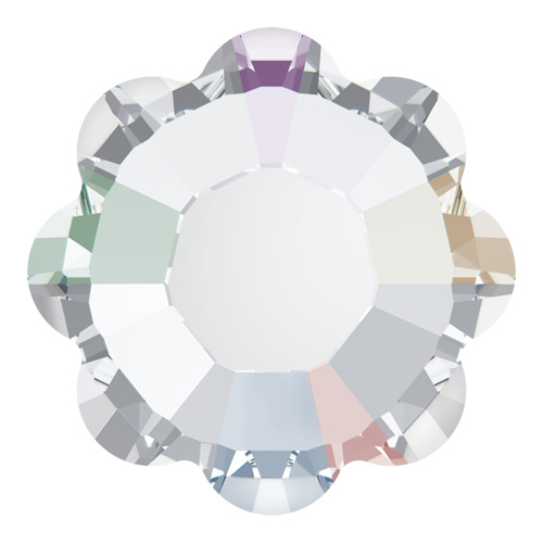 2728 - SS16 (3.80 - 4.00mm) - Crystal AB M HF (001 AB) - Marguerite Hot Fix Flat Back Crystal