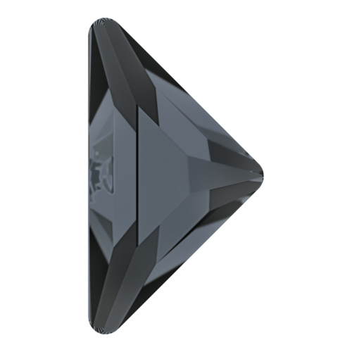 2740 - 10mm x 10mm - Crystal Silver Night (001 SINI) - Gamma Triangle Hot Fix Flat Back Crystal
