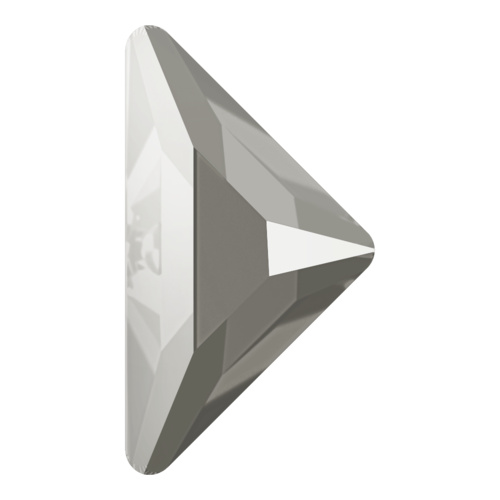 2740 - 8.3mm x 8.3mm - Crystal Dark Grey (001 L111S) - Gamma Triangle No Hot Fix Flat Back Crystal