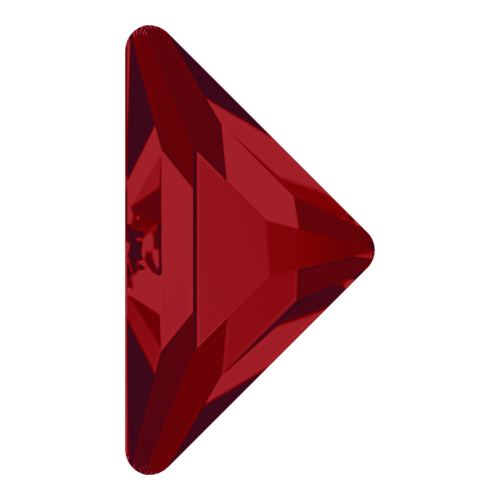2740 - 8.3mm x 8.3mm - Light Siam F (227) - Gamma Triangle No Hot Fix Flat Back Crystal