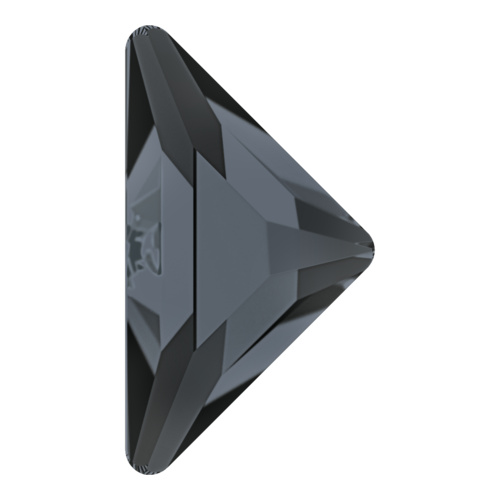 2740 - 10mm x 10mm - Crystal Silver Night (001 SINI) - Gamma Triangle No Hot Fix Flat Back Crystal