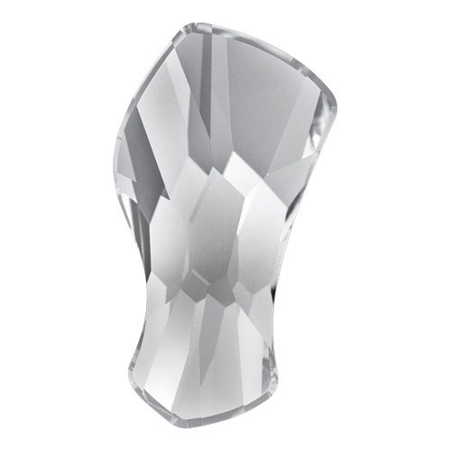 2798 - 8mm - Crystal M HF (001) - Contour Hot Fix Flat Back Crystal