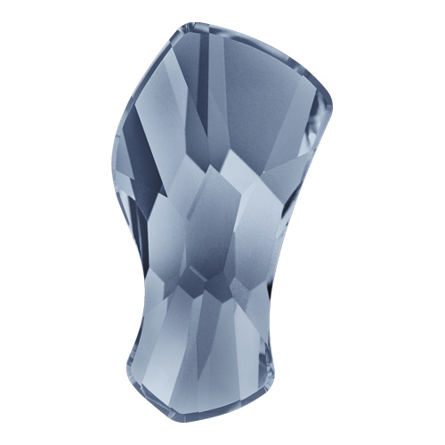 2798 - 8mm - Crystal Blue Shade M HF (001 BLSH) - Contour Hot Fix Flat Back Crystal