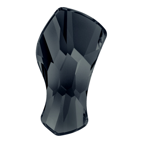 2798 - 8mm - Graphite M HF (253) - Contour Hot Fix Flat Back Crystal