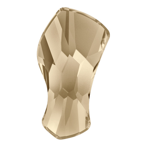 2798 - 8mm - Light Silk M HF (261) - Contour Hot Fix Flat Back Crystal