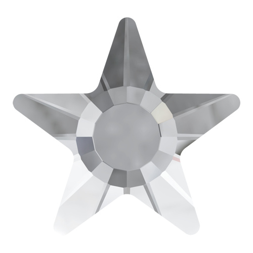 2817 - 5mm - Crystal M HF (001) - Star Hot Fix Flat Back Crystal