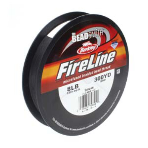 Fireline - 8LB .007" / .17mm Smoke Grey - 300 yd / 274m Roll - FL08SG300