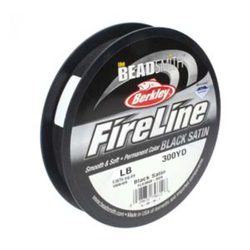 Fireline - 4LB .005" / .12mm Black Satin - 300 yd / 274m Roll - FL04BK300