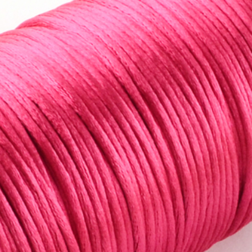 2mm Satin Cord - Fuchsia