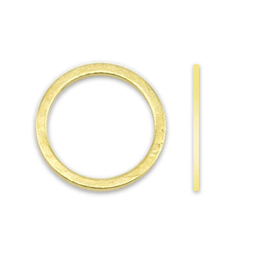 25mm Round Quick Links - Gold Plated - 314A-324