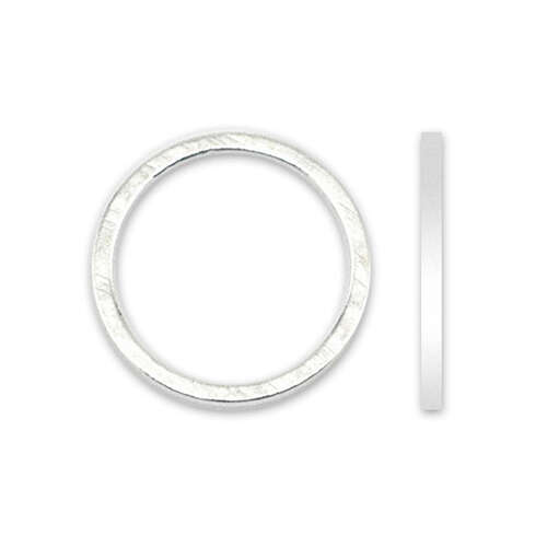 12mm Round Quick Links - Silver Plated - 314B-310
