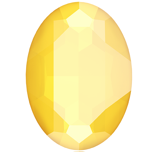 4127 - 30mm x 22mm - Crystal Buttercup (001 L124S) - Large Oval Fancy Stone