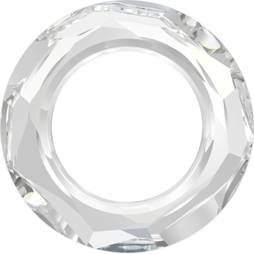 4139 - 30mm - Crystal (001) - Round Cosmic Crystal Ring