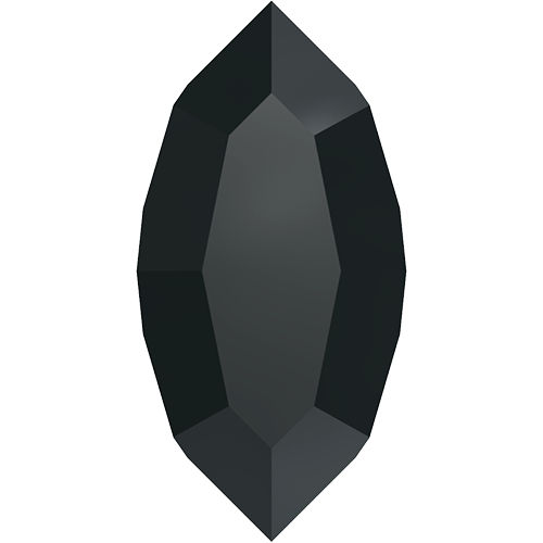 4228 - 4mm x 2mm - Jet Hematite (280 HEM) - Xilion Navette