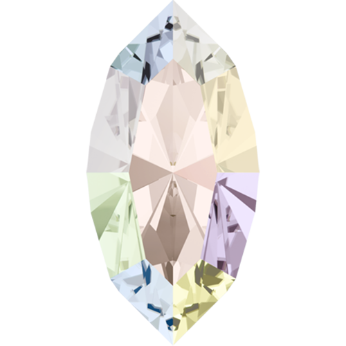 4228 - 10mm x 5mm - Crystal AB F (001 AB) - Xilion Navette